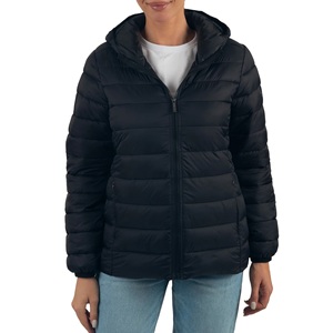 Avec des options de marque personnalisées Veste d'extérieur à glissière bouffante Nouvelle veste thermique en gros pour dames - Product Image 5