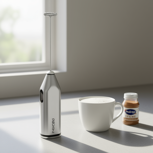 Espumador de Leche Eléctrico Pedrini Silver, Batidor a Pilas 04GD160 - Product Image 3