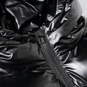 Vêtements d'extérieur surdimensionnés d'hiver chauds et personnalisés pour hommes, veste en duvet à bulles pour hommes, vente en gros - Product Image 5