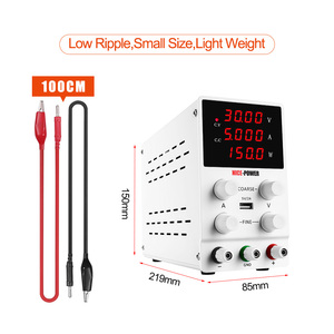 Đẹp-điện sps305 trắng 30V 5A phòng thí nghiệm độ chính xác cao và ổn định chuyển mạch cung cấp điện kỹ thuật số có thể điều chỉnh DC cung cấp điện - Product Image 2