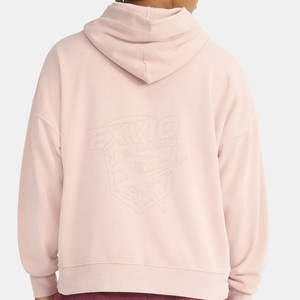 Servicio OEM Precio al por Mayor Sudaderas Básicas de Algodón Combinado con Corte Cuadrado Diseño Más Reciente de 2025 Hecho en Pakistán Sudaderas con Corte Cuadrado - Product Image 3