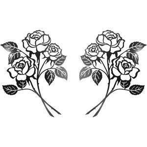 Colorido Colibrí en flor decoración de pared para sala de estar decoración de pared de Metal hoja arte de pared arte moderno para dormitorio - Product Image 6