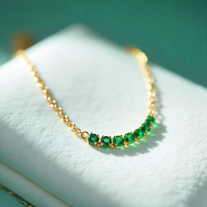 Collier pendentif pour femme classique populaire grande chaîne à maillons pour collier de fiançailles ou de fête - Product Image 5