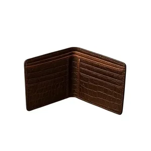 Portefeuilles en cuir gaufré pour hommes - Product Image 2
