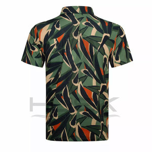 Polo de Golf con logotipo personalizado para hombre, camisa de manga corta con estampado de sublimación de poliéster - Product Image 2