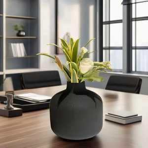 Maceta Moderna y Resistente de Metal con Recubrimiento en Polvo para una Larga Vida Útil, Perfecta para Exhibición de Plantas en Interiores, Exteriores, Jardines y Hogares - Product Image 1