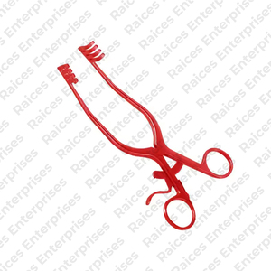 Retractor Adson de Alta Calidad RAICES ENTERPRISES RE-BMR-0008, 4x3 Puntas, Instrumento Médico, Autoajustable, Beckmann, Acero Inoxidable Alemán - Product Image 6