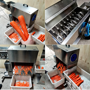 Máquina peladora de zanahorias del fabricante de China, equipo pelador de piel de 220V, Motor para procesamiento de verduras, 1 año de garantía - Product Image 2