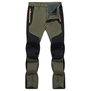 Customized Winter <b>Fleece</b> Hiking <b>Trousers</b> Men Quick Dry Elastic Waist Warm Thermal Outdoor Fishing Camping Ski Sports Tassel - Product Image 5