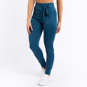 Pantalons de jogging d'hiver pour femmes, streetwear, haute qualité, 100% coton, extensible, respirant, devant plat - Product Image 3
