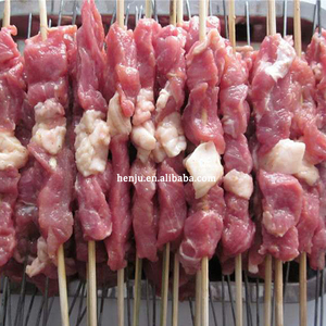 नया उत्पाद स्नैक भोजन स्वचालित स्टेनलेस स्टील मांस कंकाल मशीन मांस केकबाब बीबीसी सैटे कंकाल मशीन पेशेवर सेवा - Product Image 5