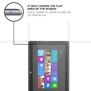 ฟิล์มกันรอย ANTISHOCK สำหรับแท็บเล็ตไมโครซอฟต์ เซอร์เฟซ โปร - Product Image 4