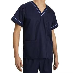 Uniformes de Hospital al por Mayor, Uniformes Médicos, Traje de Enfermera de Manga Corta, Conjuntos de Uniformes Médicos para Mujer - Product Image 1