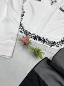 Nouvel arrivage de Kurta Bollywood en soie romaine ensemble pour femmes costume Dupatta brodé tendance pour la fête prix bon marché offre en gros - Product Image 3