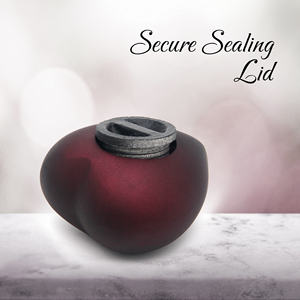 Small Heart Pet Urn 50ml for Dog Cat Ashes | Manufacturer - Product Image 4