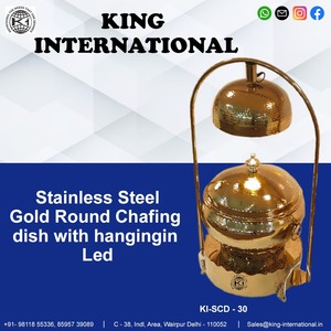 จานร้อนสแตนเลสสตีลสำหรับจัดเลี้ยงอาหารดีไซน์บุฟเฟ่ต์สมัยใหม่สำหรับโรงแรมและร้านอาหาร - Product Image 2