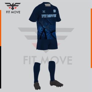 Ensemble d'uniformes de rugby de vêtements de sport de bonne qualité, uniforme de rugby teint en polyester 100% respirant à bon prix, service OEM - Product Image 6