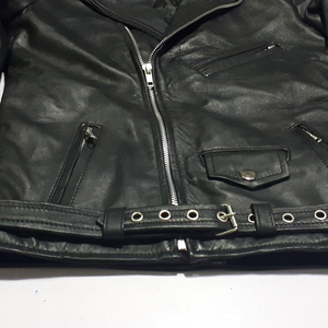 Veste en cuir pour enfants, cuir véritable, qualité supérieure, nouvelle arrivée, produit portable, vestes pour enfants, VIKY INDUSTRIES - Product Image 2