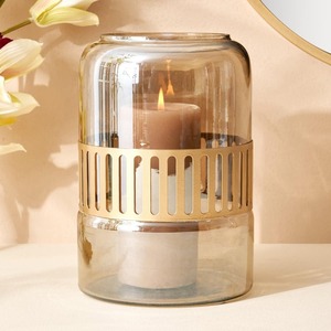 Hand Forged Metal <b>Taper</b> <b>Candle</b> Holder Made Gold Home Decor Modern Industrial Furnishing for <b>Candles</b> Lanterns - Product Image 2