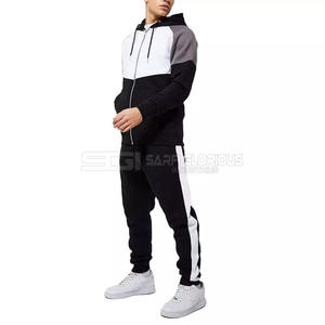 Warm Ups Track Suits Conjuntos de dos piezas Chándal de hombre Colección de invierno Jogging & Training Track Suite con logotipo personalizado Oem - Product Image 4