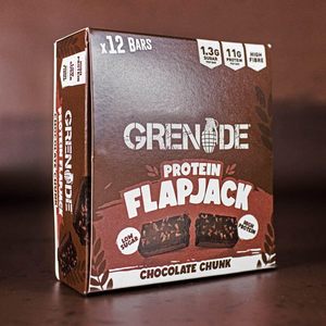 Gre-nade Protein Flapjack - Trozos de Chocolate 45 g (Caja de 12) - Product Image 5