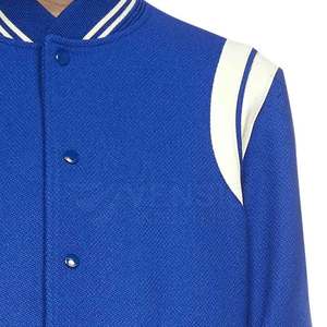 New Arrival Lettermen High Street Winter <b>Jacket</b> Comfortable Stand Collar Pattern Decoration Made Pakistan-OEM Service Available - Product Image 6