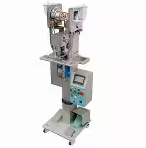 Máquina automática de fabricación de botones a presión de aluminio y plástico, nuevo motor <span class=keywords><strong>PLC</strong></span> para sujeción eficiente, totalmente automática, para prendas de vestir - Product Image 2