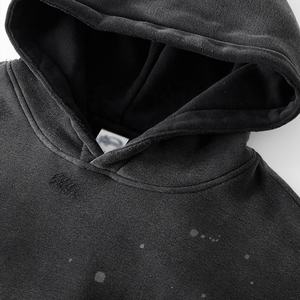 Sweat à capuche d'hiver classique élégant pour homme, lavage à l'acide, imprimé personnalisé, streetwear pour une utilisation en extérieur, nouveau design - Product Image 3