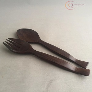 Juego de Cubiertos de Madera Orgánica con Acabado Pulido Suave, Utensilios Sostenibles para Consumidores Ecológicos - Product Image 4