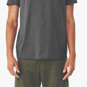 เสื้อยืดคอกลมแขนสั้นสำหรับผู้ชายเสื้อคอกลมผ้าคอตตอน100% ใส่สบายสำหรับการใช้งานประจำวัน - Product Image 3