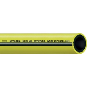 Rubber <b>Hose</b> Nitrogen Yellow ID 19.5mm OD 30.0mm L.20m TEGUMA-PU 20 - Product Image 1