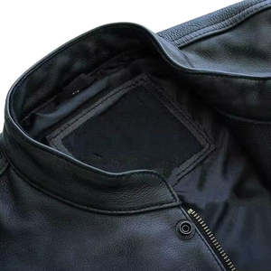 Gilet en cuir véritable fait main pour hommes | Gilet de motard classique sans manches pour l'équitation de moto et le style de rue tendance - Product Image 3