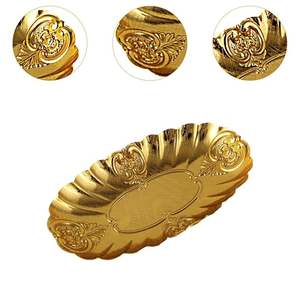 Plaque métallique style indien traditionnel durable écologique réutilisable parfait pour les repas de famille et les repas de fête - Product Image 4