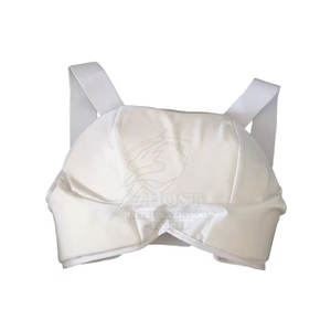 Protection de taille pour femmes, protection corporelle pour arts martiaux, matériau PU, antidérapant, réglable, absorbant les chocs, protection d'entraînement - Product Image 1
