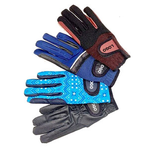 Gants de conduite d'hiver en polaire 100% personnalisés, couleur unie, style western, antidérapants, pour le ski - Product Image 4