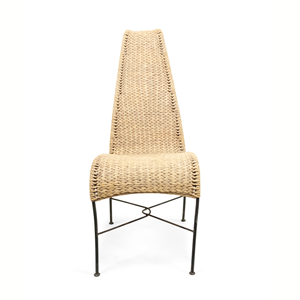 Handmade Modern Design Natural Rattan Garden Side <b>Chair</b> for Dining Park or Living Room Home Decor Furniture - Product Image 6