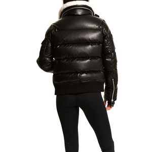 Manufacturer's New Design Winter Women's Puffer Jacket Casual Sustainable Woven Knitted Polyester Breathable Comfortable <b>Raw</b> - Product Image 2