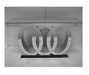 โต๊ะคอนโซลทำจากโลหะทำจากสเตนเลสสตีลที่ตั้งทางเดินสำหรับตกแต่ง - Product Image 1