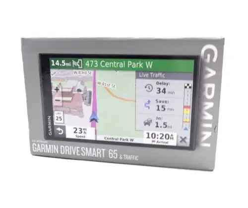 Meilleur prix Original Garmins DriveSmarts 65 avec Amazon Alexa, navigateur GPS à commande vocale intégré avec écran haute résolution 6.95