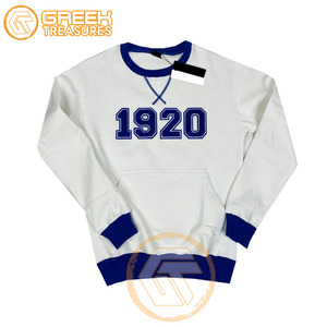 Sweat-shirt d'hiver brodé sur mesure pour femmes Zeta Phi Beta, dernière collection, vêtements de sororité en coton molletonné, vente en gros - Product Image 1