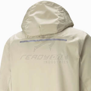 เสื้อแจ็คเก็ตออกกำลังกายสำหรับผู้ชายแบบมีฮู้ดน้ำหนักเบาสำหรับฤดูหนาว ผ้าควบคุมความชื้น ป้องกันแบคทีเรีย ดีไซน์แขนเสื้อที่ยืดหยุ่นเพื่อประสิทธิภาพในการเล่นกีฬา - Product Image 6