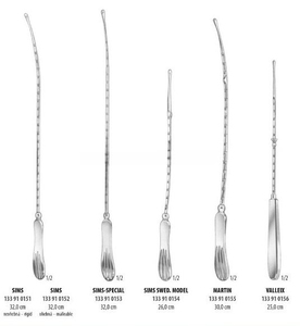 Sonda Uterina Graduada de Acero Inoxidable Maleable de Alta Calidad de 32 cm, Juego de Instrumentos Quirúrgicos - Product Image 4