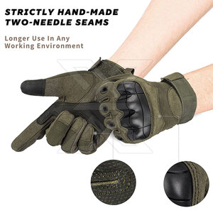 ถุงมือป้องกันเพื่อความปลอดภัยถุงมือทำงานสบายกันลื่นเหมาะสำหรับก่อสร้างอุตสาหกรรมสวนคลังสินค้าและ - Product Image 2