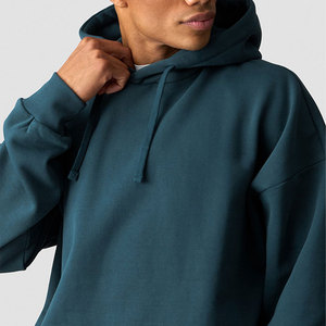 Sweat-shirt à capuche pour homme de haute qualité, prêt à être expédié, en coton mélangé, pull-over chaud pour l'hiver, vêtements de sport brodés, respirant - Product Image 4