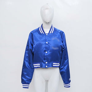 แจ็กเก็ตผ้าซาตินสำหรับผู้หญิงมีขนาดพลัสไซส์ระบายอากาศได้คุณภาพสูงสวมใส่ง่าย - Product Image 1