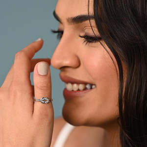 Anillos de Plata de Ley 925 de Primera Calidad para Mujer, Chapados en Rodio, Joyería Fina con Diamante de Corte Princesa, Tipo Anillo para Hombre - Product Image 4