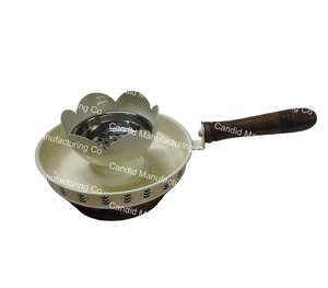 Quemador de Incienso Bakhoor 2026 con Base de Madera y Asa para Regalos de Ramadán y Eid de la India por Candid Manufacturing - Product Image 5