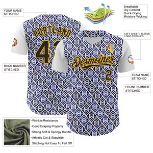 Uniformes de baseball de sublimation personnalisés de haute qualité Maillots de baseball en polyester unisexe avec logo personnalisé pour adultes - Product Image 3