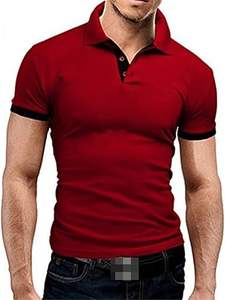 Polo d'été décontracté en coton à manches courtes pour homme, tenue de marque de haute qualité, Design authentique, collection 100 - Product Image 5