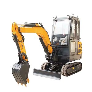 Mini pelle 1.5 tonnes avec disjoncteur marteau remorque hydraulique sur chenilles Mini Escavator prix fabricants - Product Image 6